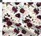 Rose Floral Plum Maroon Deep Red Olive Boho Peach Vintage Watercolor Custom Printed Fabric by Spoonflower Various Fabrics by the Yard or Fat Quarter